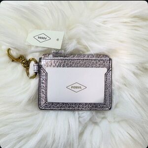 NWT Fossil Lee Card Case